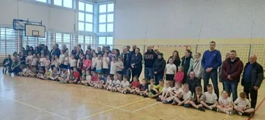 W mirzeckiej hali 56 dzieci zagrało bez presji wyniku