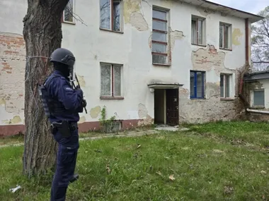 Symulacja zagrożenia w Starachowicach - służby sprawdzały każdy ruch