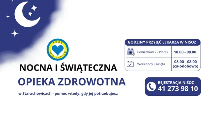 Nocna pomoc w Starachowicach działa wtedy, gdy przychodnia już zamknięta