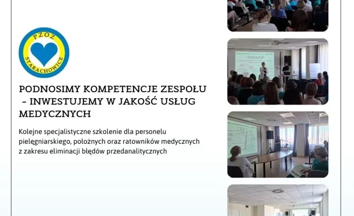 Szkolenie w starachowickim szpitalu – pielęgniarki i ratownicy ćwiczyli pobieranie krwi