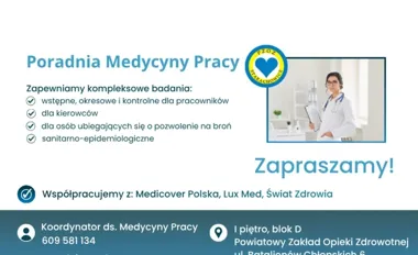 Badania pracownicze bez biegania po mieście. W starachowickim szpitalu wszystko w jednym miejscu