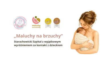 Starachowicki szpital z dwoma wyróżnieniami. 91 proc. porodów z kontaktem skóra do skóry