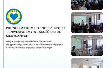 Szkolenie w starachowickim szpitalu – pielęgniarki i ratownicy ćwiczyli pobieranie krwi
