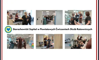 Starachowicki szpital ćwiczył scenariusz z wieloma rannymi