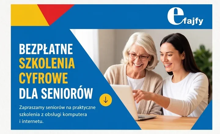 Seniorzy z Wąchocka mogą nauczyć się cyfrowej samodzielności bez opłat