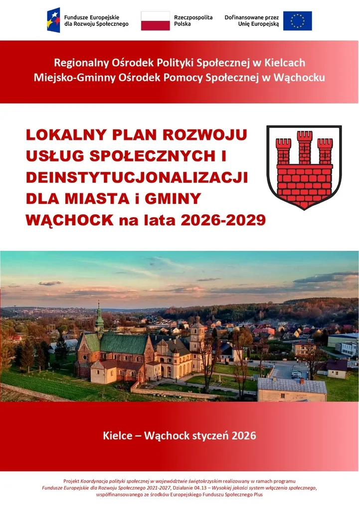 Wąchock stawia na pomoc bliżej domu i planuje zmiany do 2029 roku