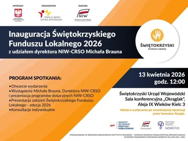 Fundusz lokalny wraca z nową szansą dla organizacji z regionu