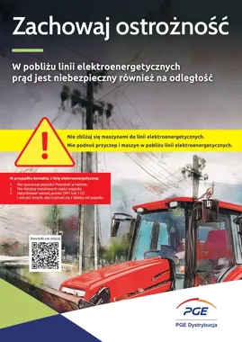 Pod linią energetyczną zagrożenie zaczyna się wcześniej niż widać