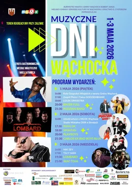 Wąchock szykuje muzyczną majówkę z Bayer Full i Lombardem